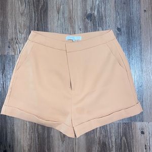 Endless rose high waisted satin shorts